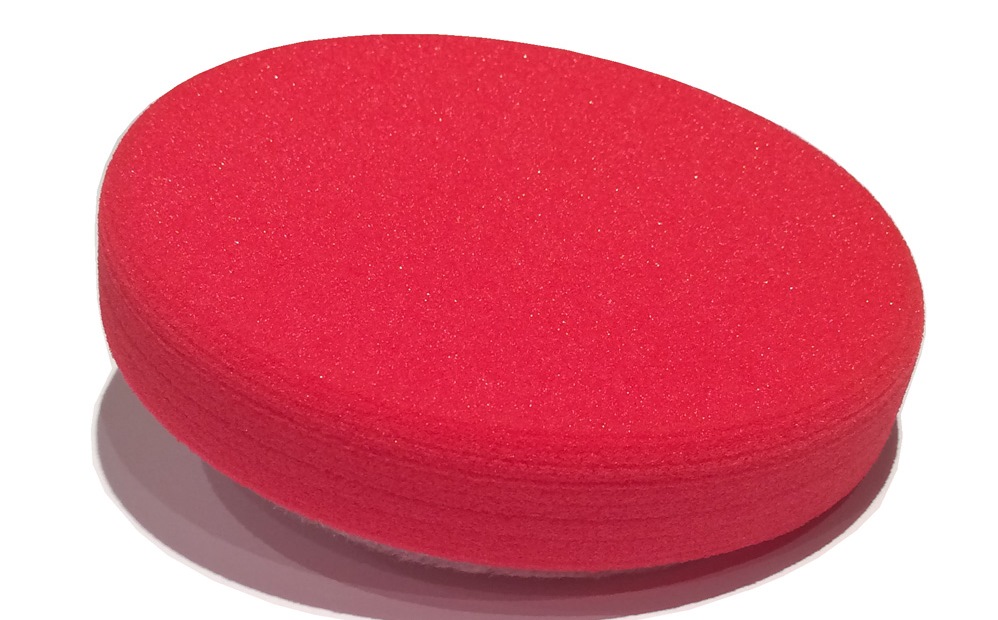 Crimson Foam Flat Finishing Pad 5-1/2X1-1/4”