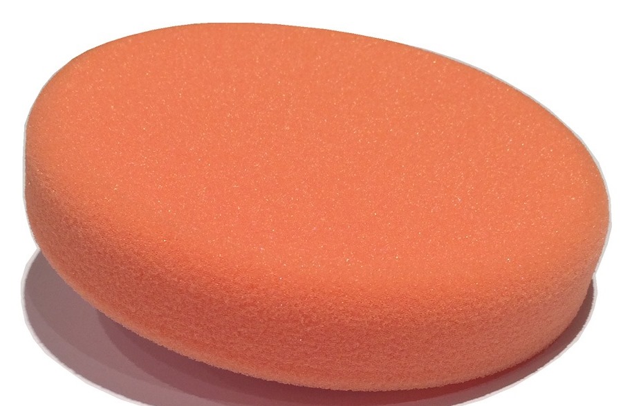 Tangerine Foam Flat Light Polishing Pad 5-1/2”X1-1/4”